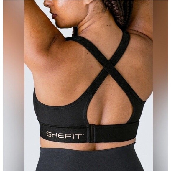 Women’s SHEFIT Ultimate Sports Bra Full Support 4Luxe - Picture 3 of 9